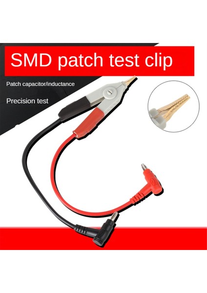 Lcr Smd Yüksek Hassasiyetli Çip Kapasitör Test Klipsi Timsah Klipsi Test Fikstürü Bileşen Test Klipsi Elektrikli Alet (Yurt Dışından) indirimleri