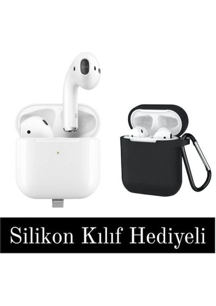 Minipods Dokunmatik Bluetoot Kulaklık Silikon Kılıf Hediyeli