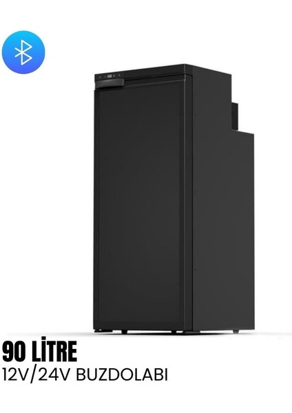 Kompresörlü Karavan Buzdolabı 90 Litre 12V/24V