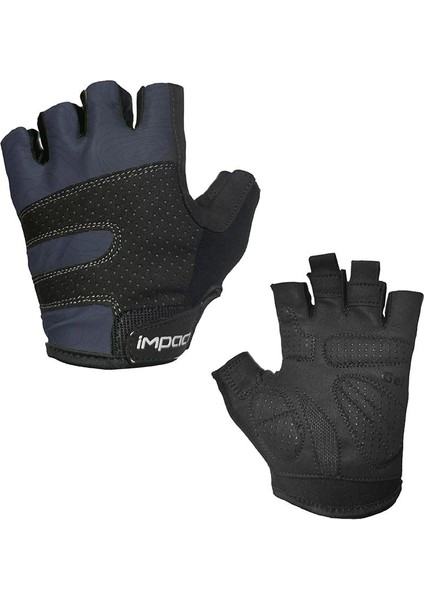 Impact Peak Kısa Parmak Eldiven Jelli Gri L ELD-257