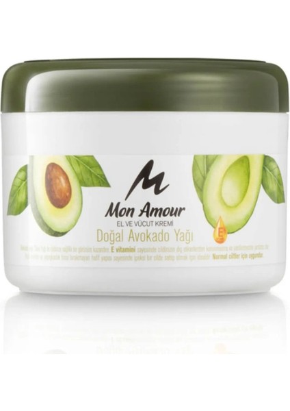 Monamour Avokadolu El Kremi 300 ml