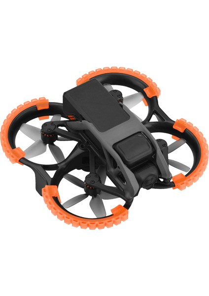 Brdrc 4 Adet Pervane Koruyucu Kılıf 360 Derece Düşmeye Dayanıklı Koruma Kılıfı Avata Drone Blade Turuncu Için Çarpışma Önleyici (Yurt Dışından) modelleri