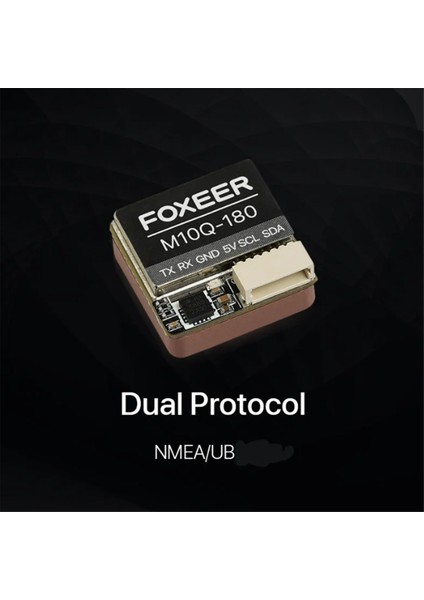 Foxeer M10Q-180 M10 Çift Protokol Gps Dahili QMC5883 Pusula Seramik Anten Rc Uçak Fpv Drone Rc Modeli Için (Yurt Dışından)