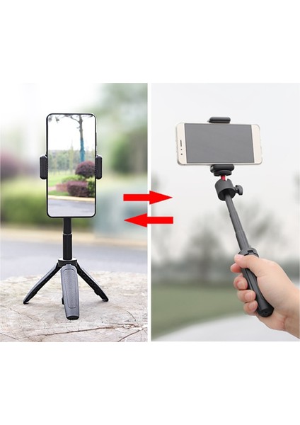 Lenvee Evrensel Selfie Çubuğu Tutucu Mini Selfie Çubuğu Tripod Masaüstü Genişletici Çok Işlevli Tripodlar (Yurt Dışından)
