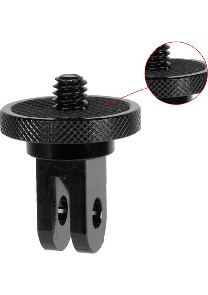 Gopro Ekosistemi Için Kamera Montaj Adaptörü - Gopro Montaj Sistemi Için ¼-20 Dönüşüm Adaptörü - Tam %100 Cnc Alüminyum Metal - Montaj Aksesuarına Monte Edin. (Yurt Dışından) fiyatları