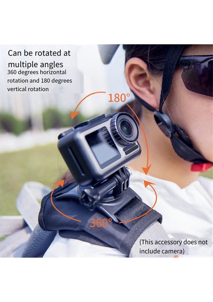 Lenvee Osmo Actıon/pocket Gopro Spor Kamerası Için Braket Omuz Askısı Tokası Sırt Çantası Klipsi Sabit Genişleme Braketi Aksesuarı (Yurt Dışından) indirimleri