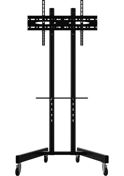 Alpın Ev Tipi Salon,oturma Odası,balkon ve Toplantı Odası Tekerlekli Metal Ayaklı Tv/fuar Standı/ünitesi 40" Inç- 75" Inç
