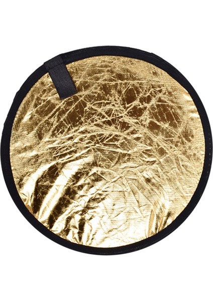 Stüdyo Fotoğrafçılığı Aydınlatması ve Dış Mekan Aydınlatması Için Gümüş+Altın Işık Yansıtıcı Işık Difüzörü Katlanabilir (Yurt Dışından)