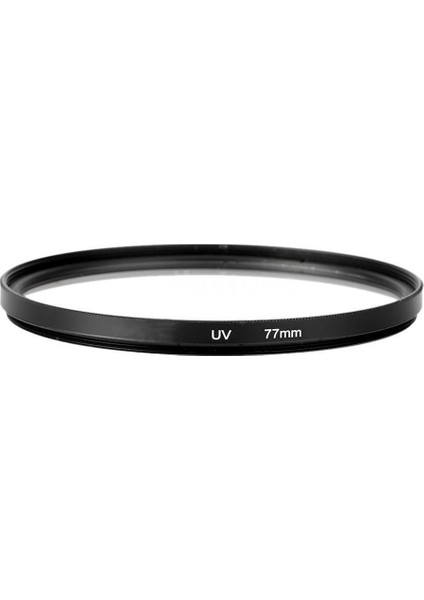 Canon Nikon Dslr Fotoğraf Makinesi Için 77MM Uv Ultra-Viyole Filtre Lensi (Yurt Dışından)