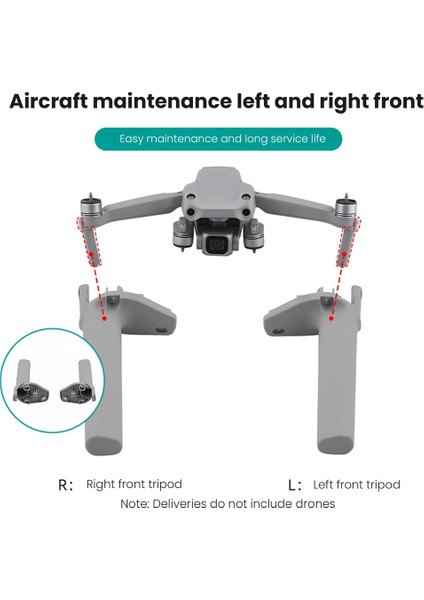 Djı Mavic Air 2 S Onarım Bacaklar Iniş Takımı Sol/sağ Önkol Tripod Bacak Yedek Parça Yedek Aksesuarlar (Yurt Dışından) fiyatları