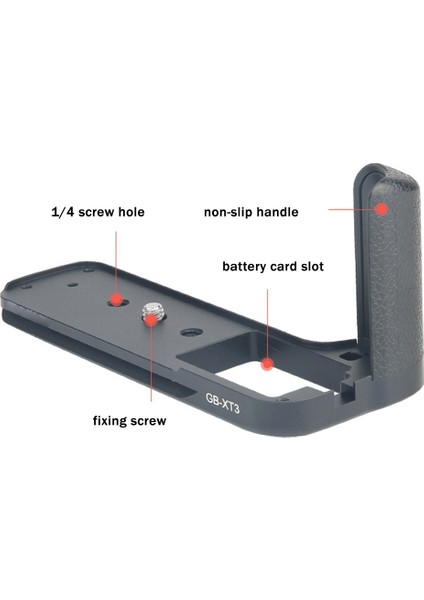 Fujifilm Xt3 Için L Plaka Tipi Braket Tripod Hızlı Çıkarma Plaka Tabanı Tutma Kolu (Yurt Dışından) fiyatları