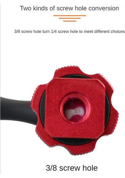 Gopro9/10 Için Sıcak Ayakkabı Taşınabilir Dönüşüm Kafası Slr Fotoğraf Kamera Tutma Sıcak Ayakkabı Koltuğu Bağlantı Kolu, Titanyum (Yurt Dışından) fırsatları