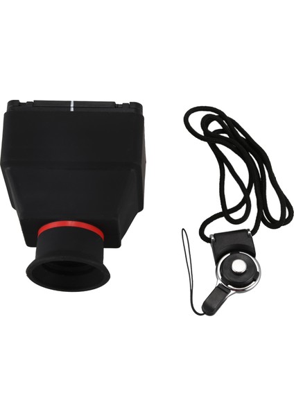 LCD Vizör 3.2 Inç 3x Büyüteç Büyüteç Vizör Lastiği Evrensel 3.2 Inç Ekran Dslr Kamera Kauçuk (Yurt Dışından)