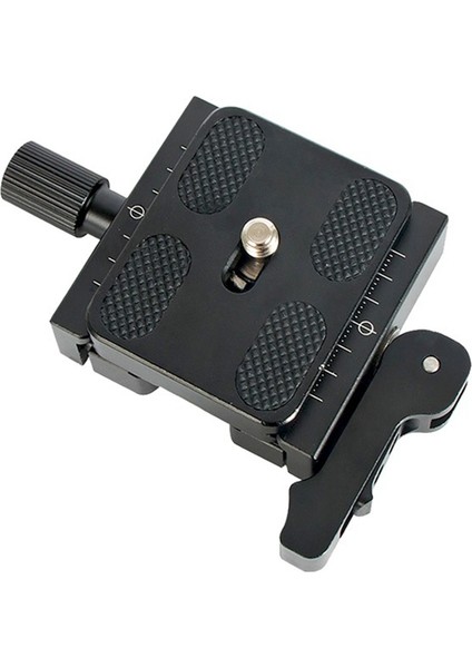 Çift Kilit Montaj Plakası Kelepçesi Hızlı Bırakma Plakası Kelepçe Ayarlanabilir Topuzu Adaptörü Arca Swiss Tripod Topu Kafa QJ06S (Yurt Dışından) fırsatları