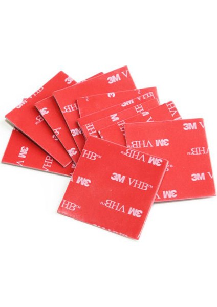 Yeni Xdn PM-25701 25X25MM Kare 3m Çi̇ft Tarafli Bant (10LU Paket) Kampanya