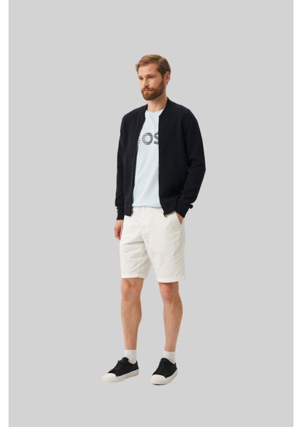 Regular Fit Erkek Örgü Hırka Siyah