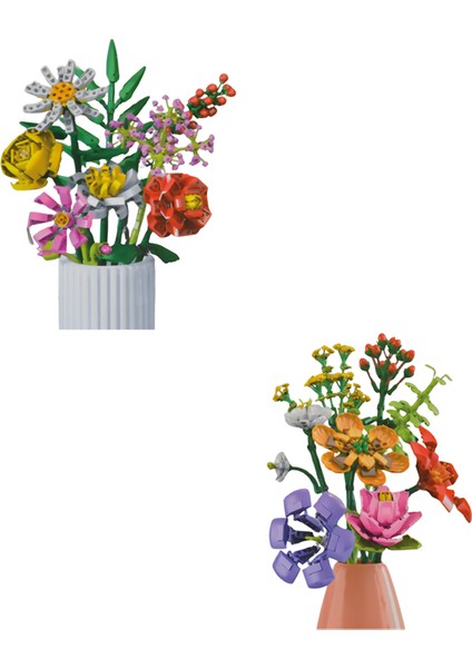 s Surprise Flower Building Block 2li Set modelleri