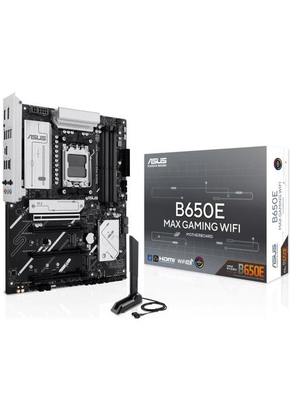 B650E Max Gamıng Wıfı 8000MHZ (Oc) Ddr5 Soket Am5 M.2 HDMI Dp Atx Anakart 90MB1LD0-M0EAY0