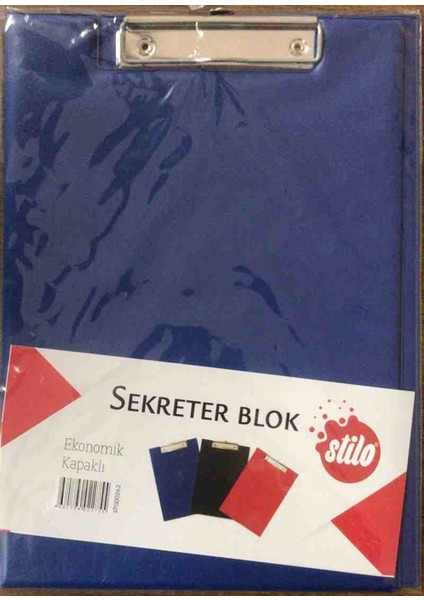 Kapaklı Sekreterlik A4 Mavi