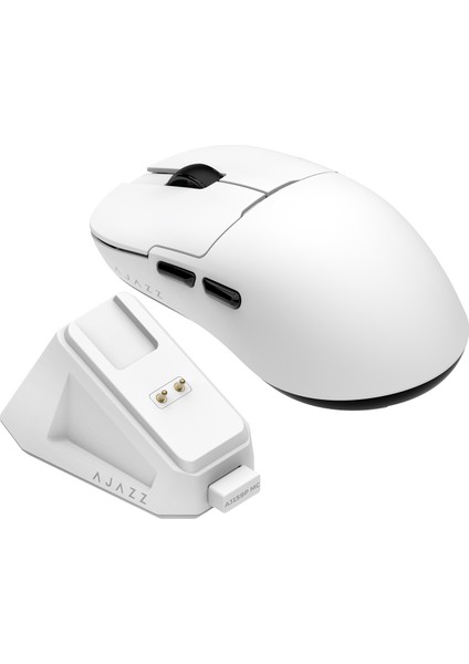 AJ159P Mc 3 Modlu 1000Hz 12.000 Dpı Manyetik Şarj Istasyonlu Paw 3311 Optik Sensör Gaming Mouse