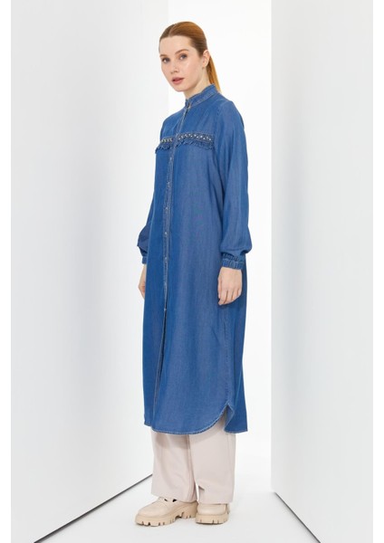 Ince Kot Yazlık Kap Giy Çık Tunik 61050