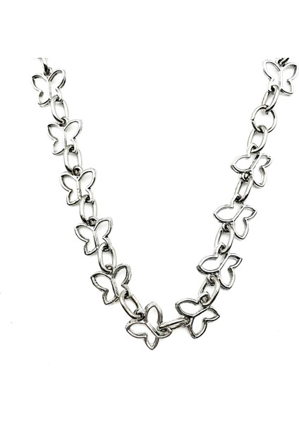 Sevgiliye Özel Hediye Trend Kelebek Zincir Choker Kolye fiyatları