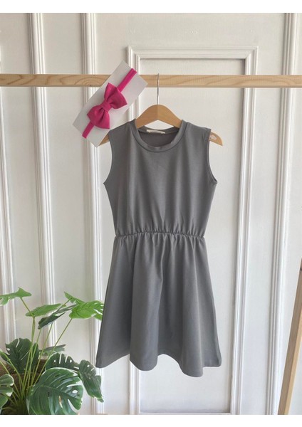 0014 - Füme Elbise Fuşya Bandana Takım fiyatları