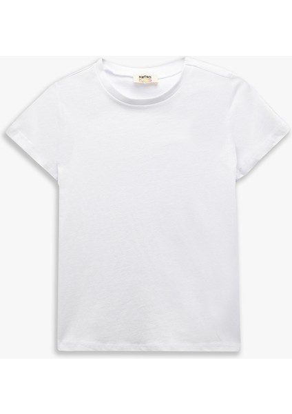 Pamuklu 2'li Kısa Kollu Basic Tişört Seti fırsatları