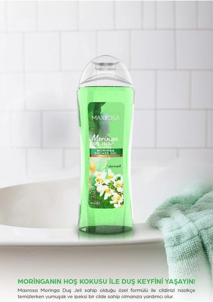 Maxrosa Moringa Duş Jeli 500 ml