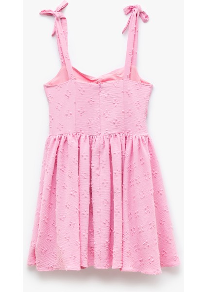 Ince Askılı Kolsuz Gipeli Volanlı Fisto Mini Elbise fiyatları