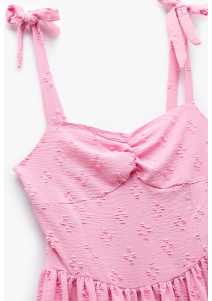 Ince Askılı Kolsuz Gipeli Volanlı Fisto Mini Elbise modelleri