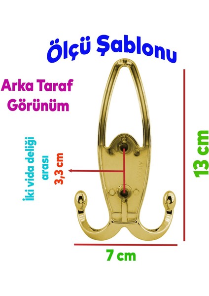 Portmanto Vestiyer Duvar Askısı Metal Dolap Elbise Askılığı Altın Beyaz Altın Kapak fiyatları