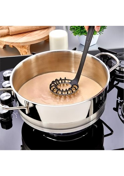 J.lewis Siyah Teflon 5 Li Yemek Hazırlık Servis Seti