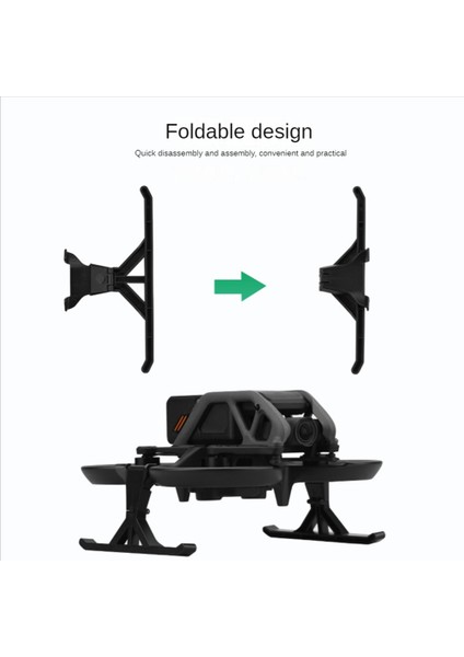 Katlanabilir Iniş Takımı Djı Avata Serbest Bırakma Yüksekliği Koruyucu Genişletici Anti-Düşme Bacak Uzatma Aksesuarları (Yurt Dışından) indirimleri