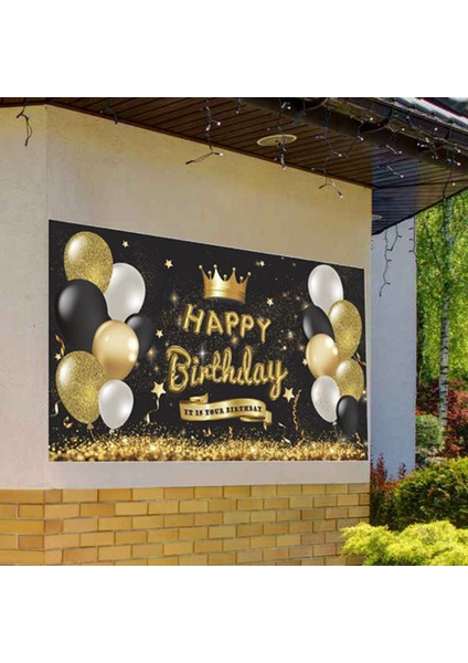 Mutlu Doğum Günü Zemin Afiş Şerefe Yıl Arka Plan Afiş Dekor Parti Malzemeleri Kapalı Açık Fotoğraf Kabini Sahne B (Yurt Dışından) modelleri