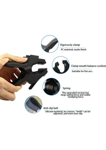Çok Işlevli Aksiyon Kamerası Esnek Kelepçe Kol Braketi Tutucu Montaj Adaptörü Gopro Hero 9/8/7/6/5,19 Bölüm + Kelepçe (Yurt Dışından) modelleri