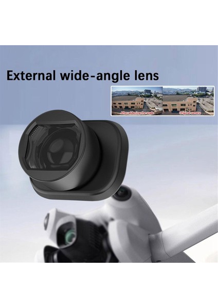 Dji Mini 4 Pro Drone Harici Geniş Açı Lens Artırılmış Yüksek Çözünürlüklü Profesyonel Lens Aksesuarları Için Uygundur (Yurt Dışından)