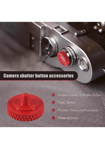 Fujifilm Için Uygun X100V X100F X100S X30 X10 XT30 XT20 XT10 Xt4 Xt3 Xt2 Xe3 Xe2 Kamera Deklanşör Düğmesi Aksesuarları A (Yurt Dışından) indirimleri