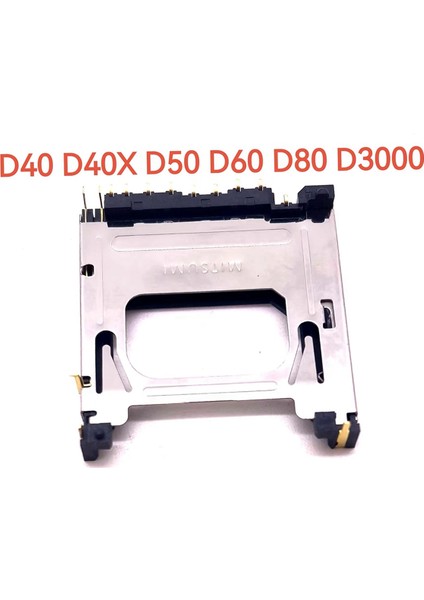 Nikon D40 D40X D50 D60 D80 D3000 Slr Dijital Kamera Onarım Parçası Için Sd Hafıza Kartı Yuvası Tutucu (Yurt Dışından)