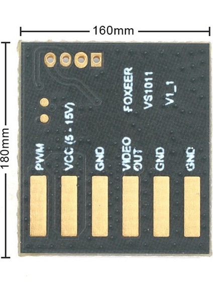 2ch Video Switcher Mini Video Switch Board Çift Kamera Çoklu Görüntüleme Açıları Anahtarı Rc Fpv Drone Için (Yurt Dışından)