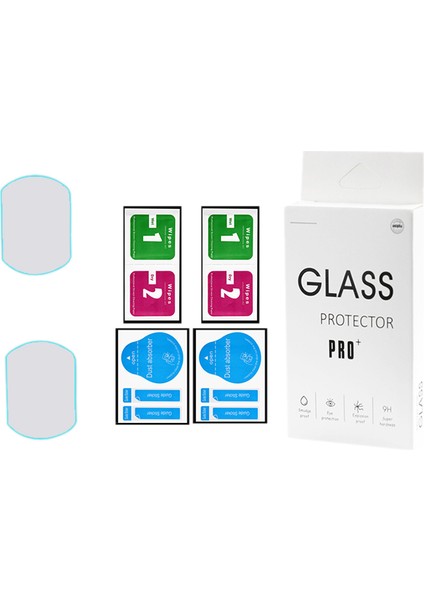 4pcs Hd Koruyucu Temperli Film Djı Fpv V2 Vr Gözlük Için Patlamaya Dayanıklı Ter Geçirmez (Yurt Dışından)