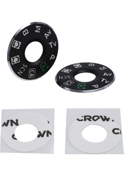 Canon 6d Mod Kadranı Pikap Smd Etiketli Yapışkanlı Isim Plakası Için 2 Pikap Üst Kapağı Düğmesi (Yurt Dışından) modelleri