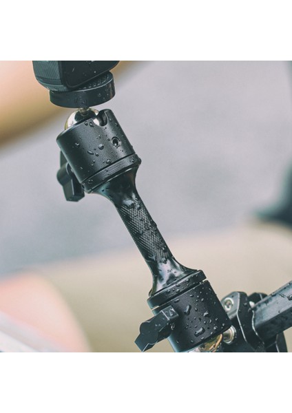 Motosiklet Bisiklet Kamera Tutucu Gidona Monte Edilen Braket INSTA360 One X2 ve Gopro Aksiyon Kameraları Aksesuarı, Büyük Çap (Yurt Dışından)