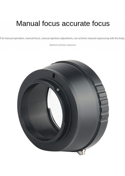 Nikon F-Mount'tan Fuji Micro-Single Xt4 Manuel Odaklamaya Aı-Fx Lens Adaptör Halkası (Yurt Dışından)