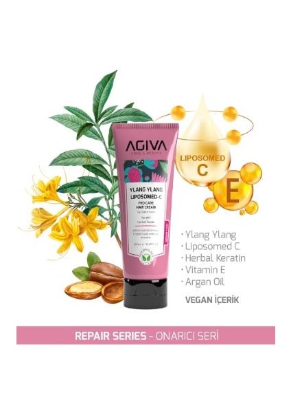 Ylang Ylang Liposom C Saç Bakım Kremi 250 ml