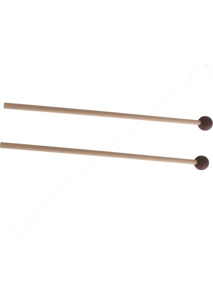 2 Ksilofon Mallet Çenesi Çok Amaçlı Kauçuk Baş Marimba Hammer (Yurt Dışından)