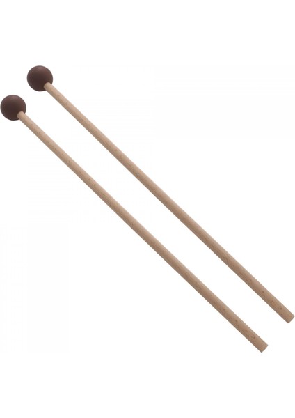 2 Ksilofon Mallet Çenesi Çok Amaçlı Kauçuk Baş Marimba Hammer (Yurt Dışından)