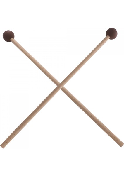 2 Ksilofon Mallet Çenesi Çok Amaçlı Kauçuk Baş Marimba Hammer (Yurt Dışından)