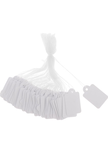 100X Asılı Etiketler, Giyim Için Ekli Düğün Doğum Günü 25X15MM (Yurt Dışından) fırsatları