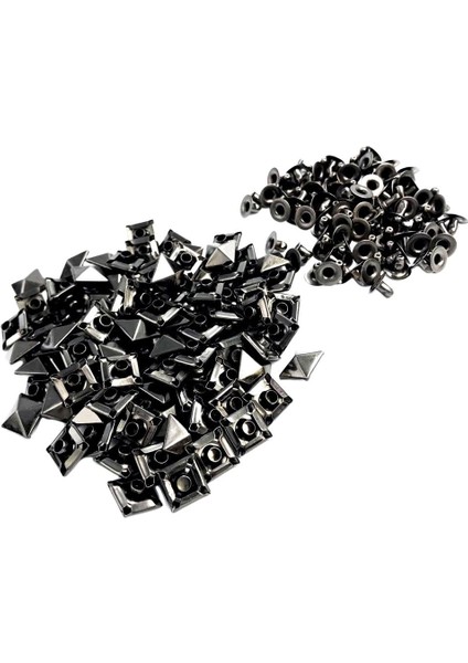100 Set Kare Ir Perçin Saplamaları Dwericcraft Aksesuarları 10MM (Yurt Dışından)